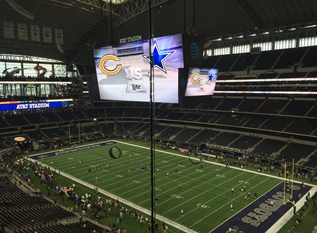 Section 423 at AT&T Stadium 